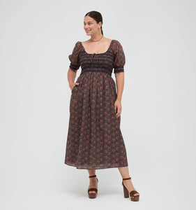 The Madeline Nap Dress in Thornfield Tapestry