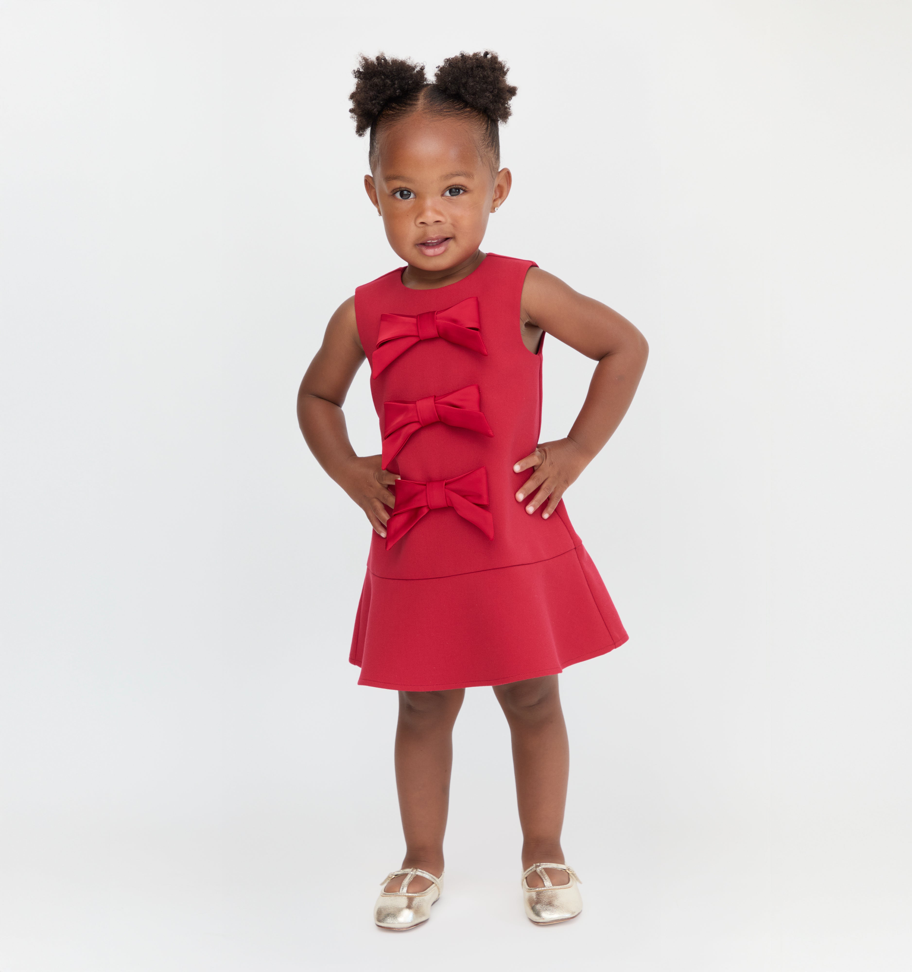 The Tiny Blythe Dress in Cherry