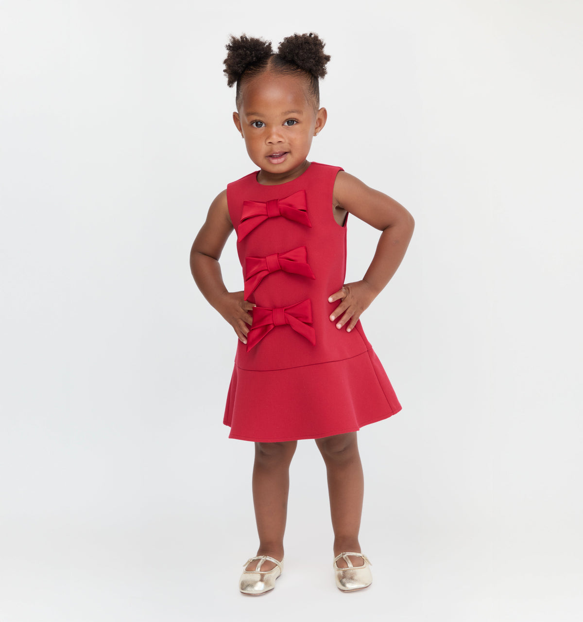 The Tiny Blythe Dress in Cherry