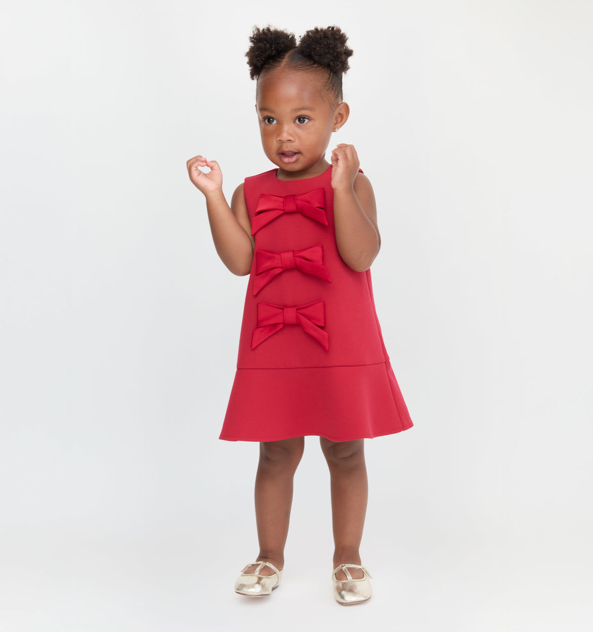 The Tiny Blythe Dress in Cherry