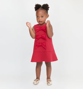 The Tiny Blythe Dress in Cherry