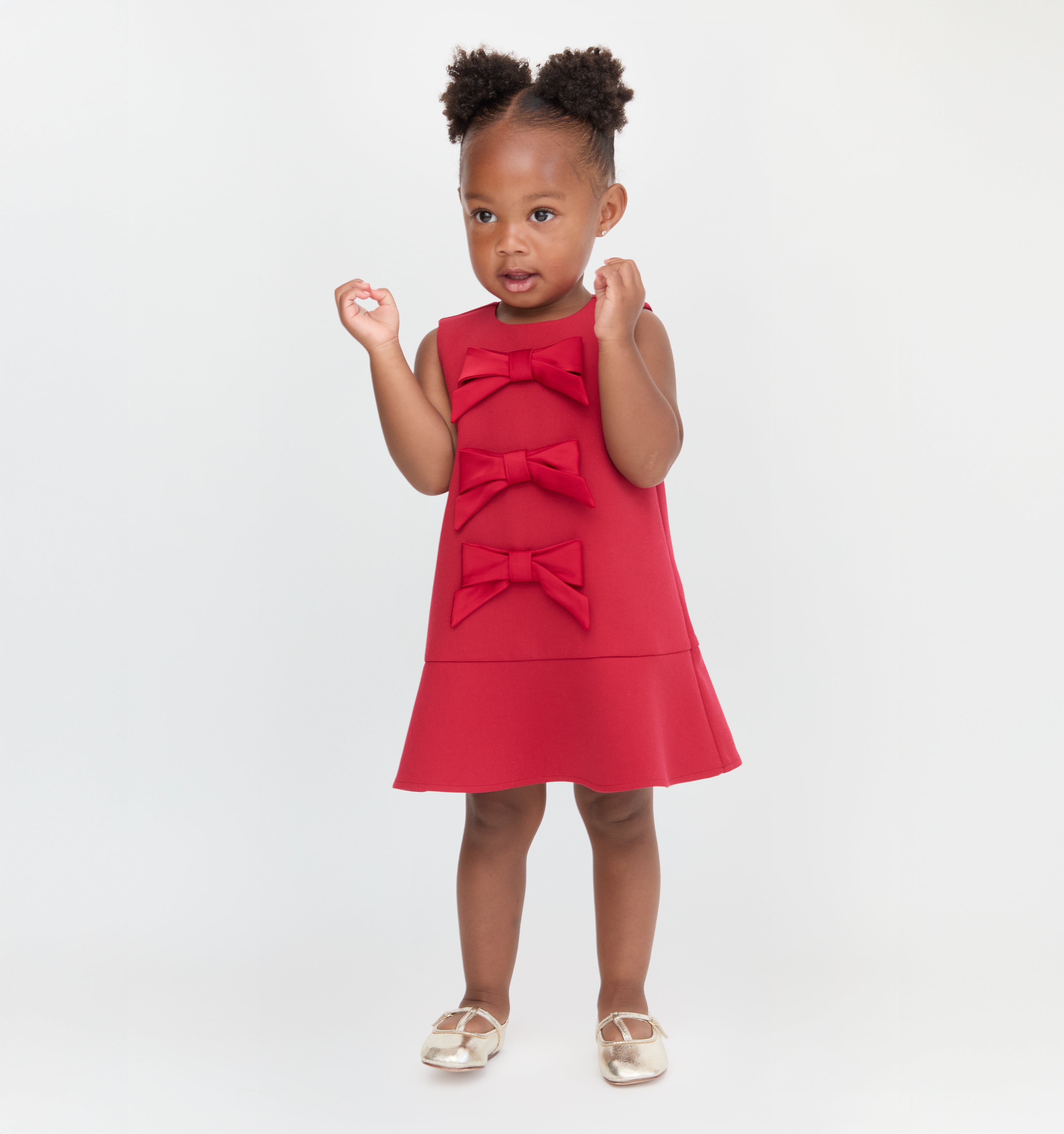 The Baby Blythe Dress in Cherry