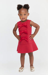 The Tiny Blythe Dress in Cherry