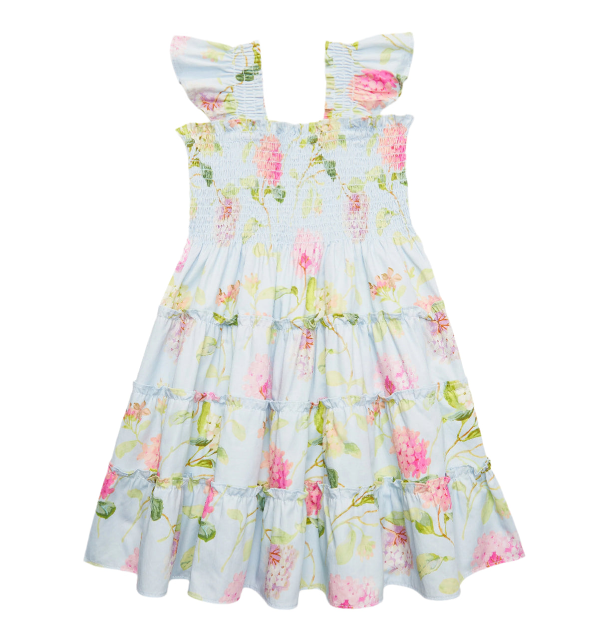 The Tiny Ellie Nap Dress in Hydrangea Chintz