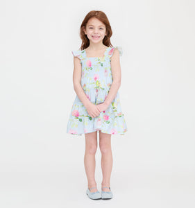 The Tiny Ellie Nap Dress in Hydrangea Chintz