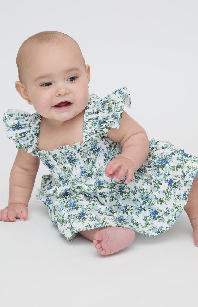 The Tiny Ellie Nap Dress in English Daisy
