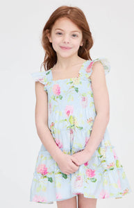The Tiny Ellie Nap Dress in Hydrangea Chintz