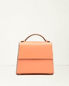 Hunting Season The Small Top Handle in Nappa#color_salmon