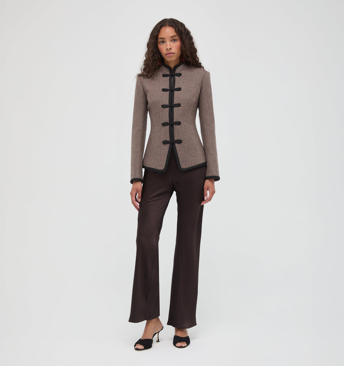 The Beverly Pant in Chocolate