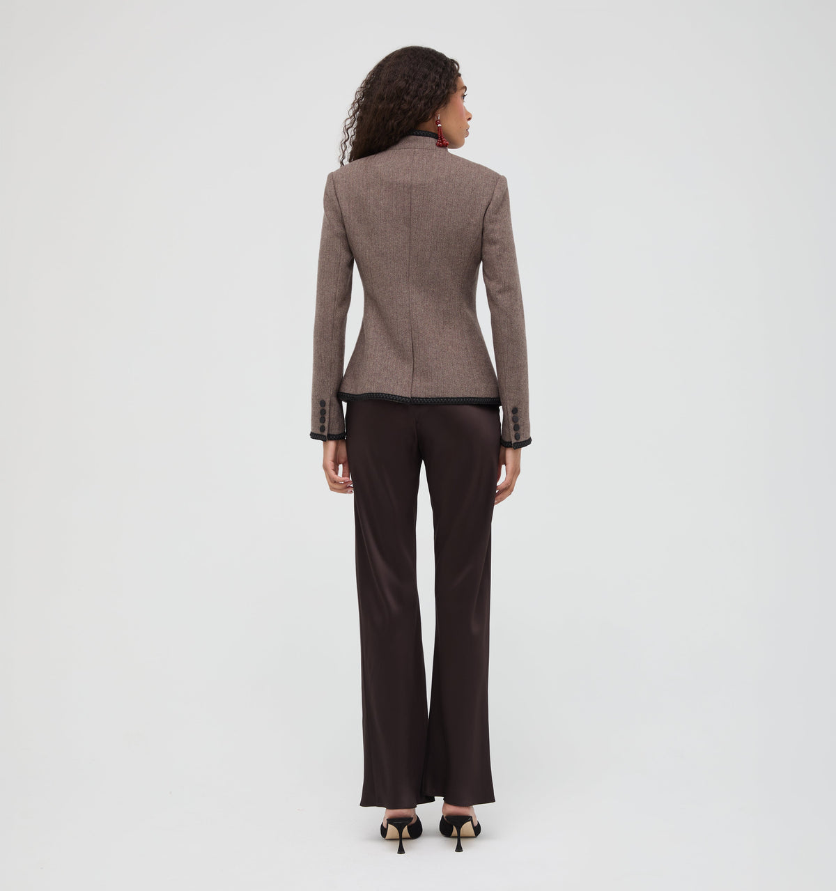 The Beverly Pant in Chocolate