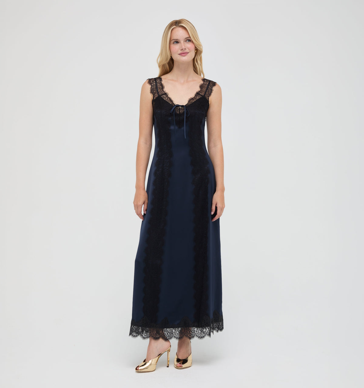 The Winsome Dress in Midnight Navy