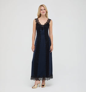 The Winsome Dress in Midnight Navy