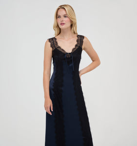 The Winsome Dress in Midnight Navy