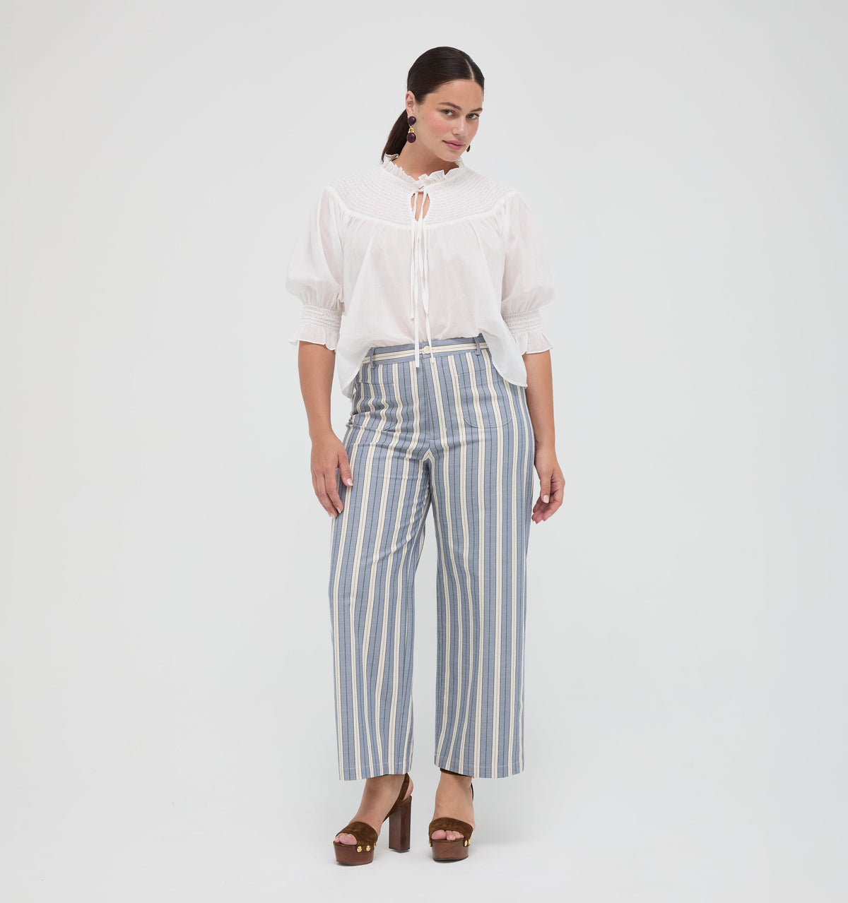 The Zinnia Top in White
