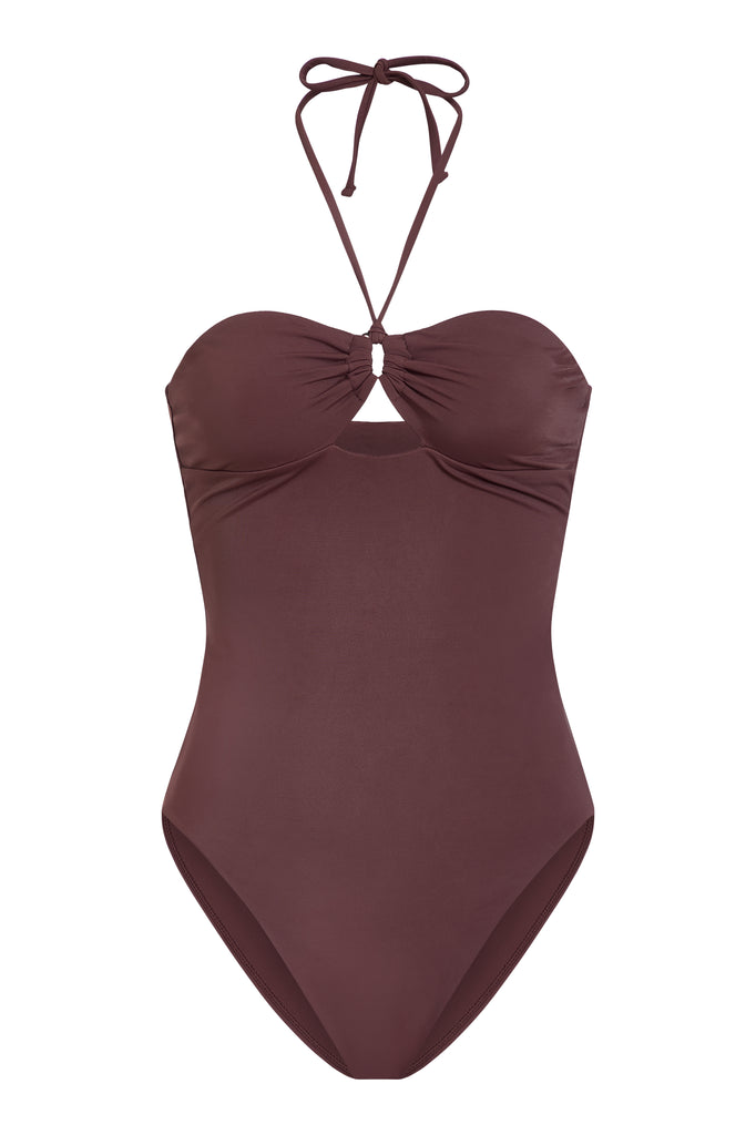 【美品】andmary zoe pocket mini onepiece The Zoe One Piece in Mink | Over The Moon