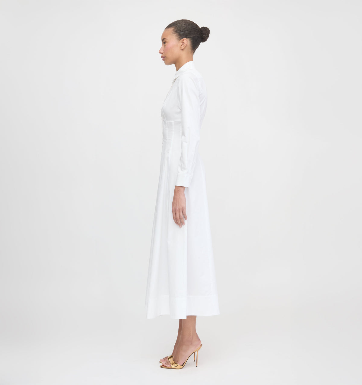 The Alandra Dress in White