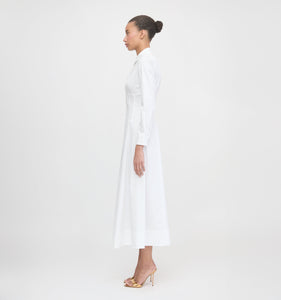 The Alandra Dress in White