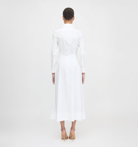 The Alandra Dress in White