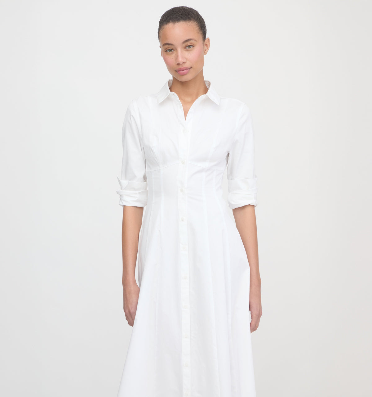 The Alandra Dress in White