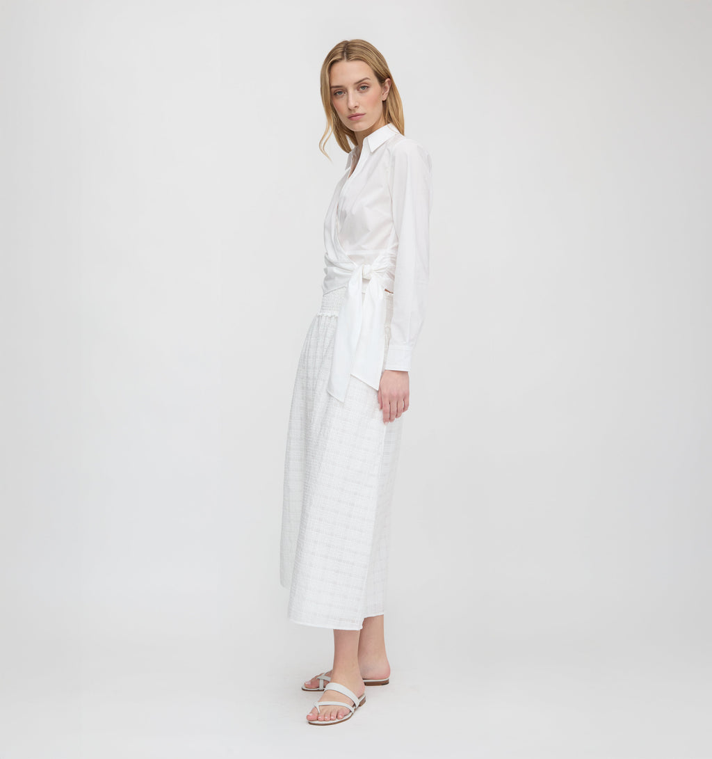 The Amaris Top in White