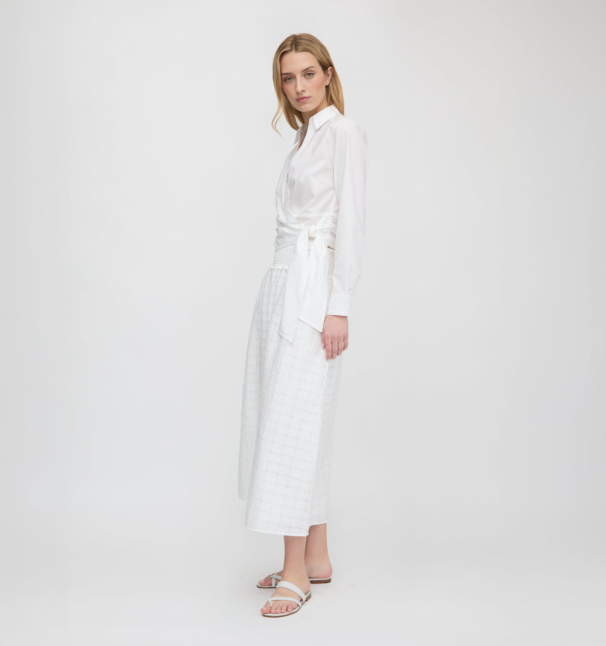 The Amaris Top in White