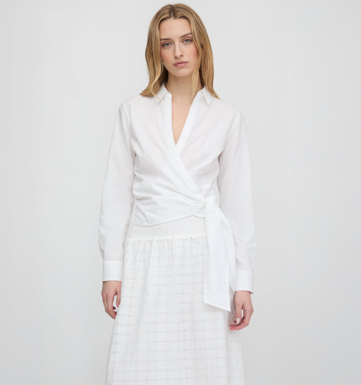 The Amaris Top in White