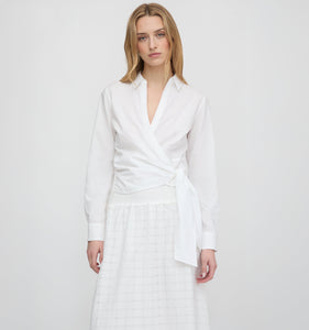 The Amaris Top in White