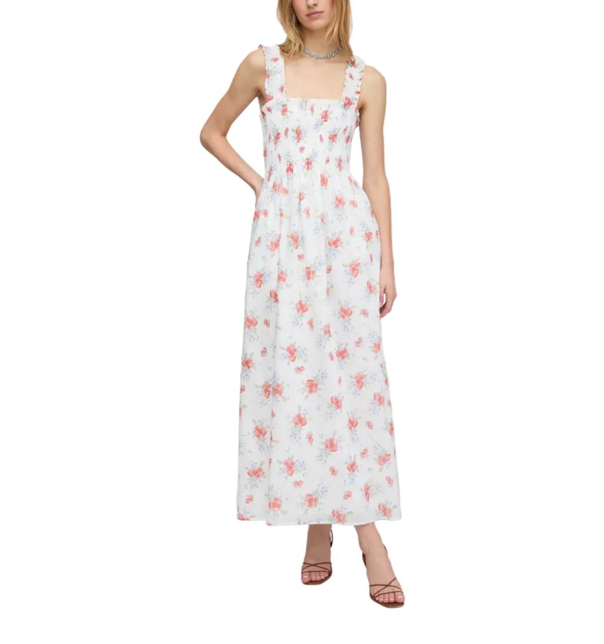 The Ashlyn Nap Dress in Sunburst Blossoms