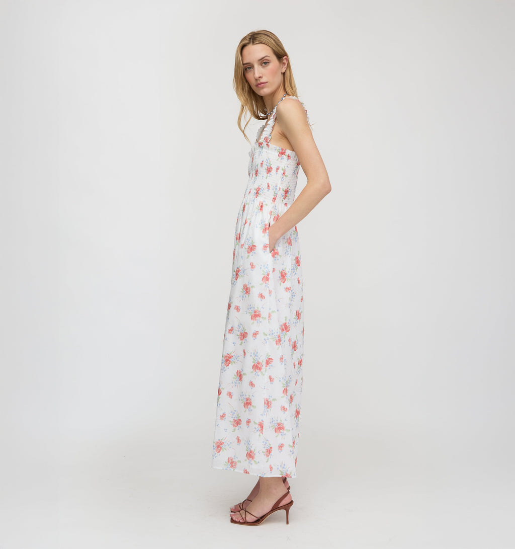 The Ashlyn Nap Dress in Sunburst Blossoms
