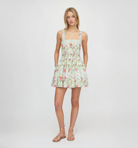 The Azalea Mini Nap Dress in Peony Chintz