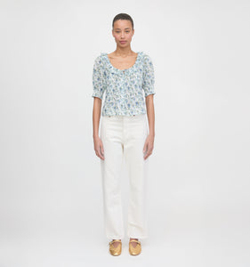 The Camri Top in English Daisy