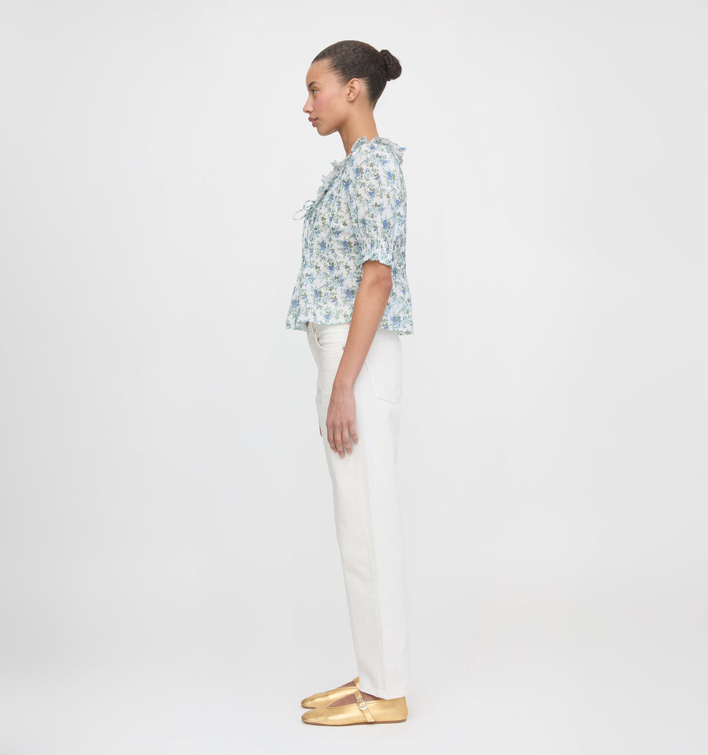 The Camri Top in English Daisy