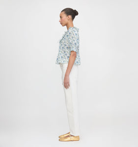 The Camri Top in English Daisy