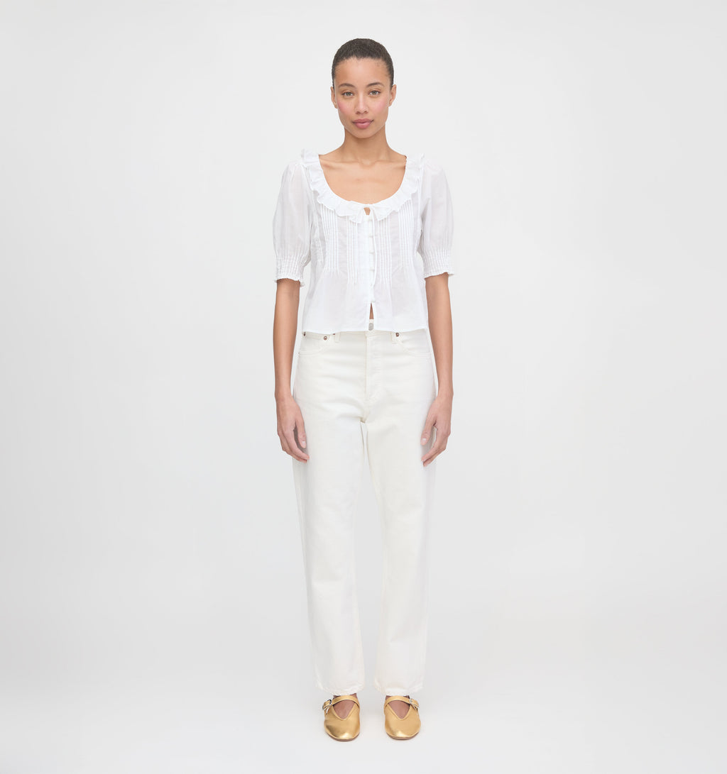 The Camri Top in White