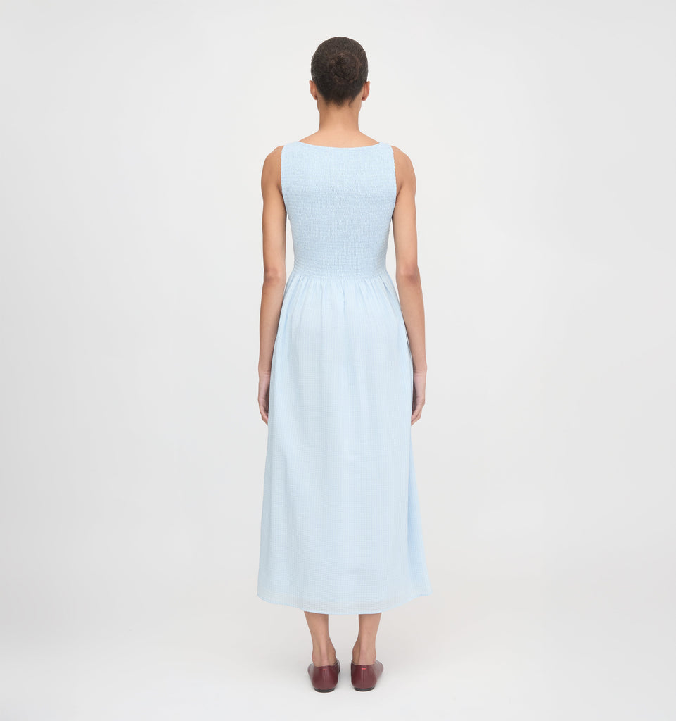 The Cosima Nap Dress in Pale Blue