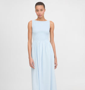 The Cosima Nap Dress in Pale Blue