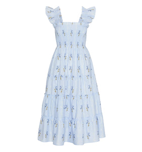 The Ellie Nap Dress in Bluebell Waltz