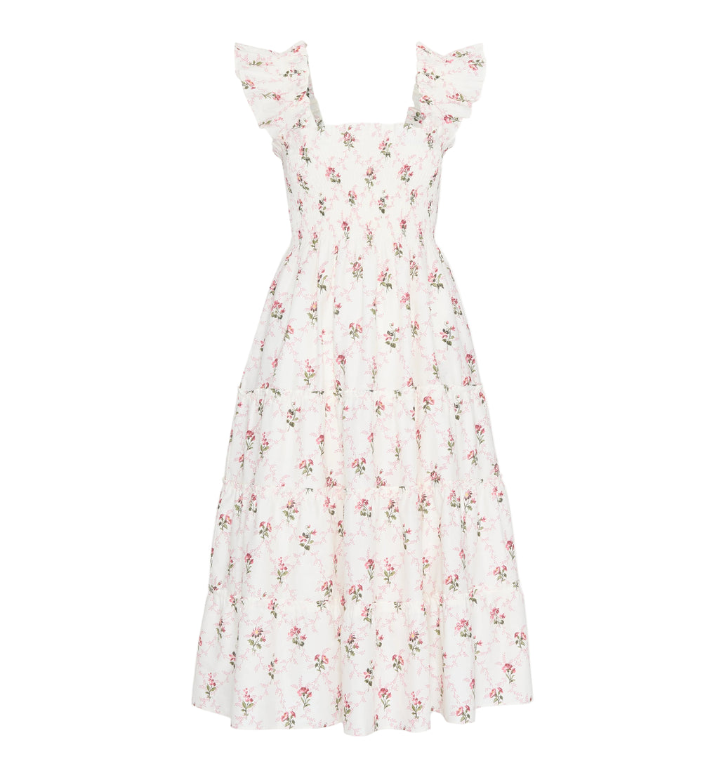 The Ellie Nap Dress in Briar Trellis