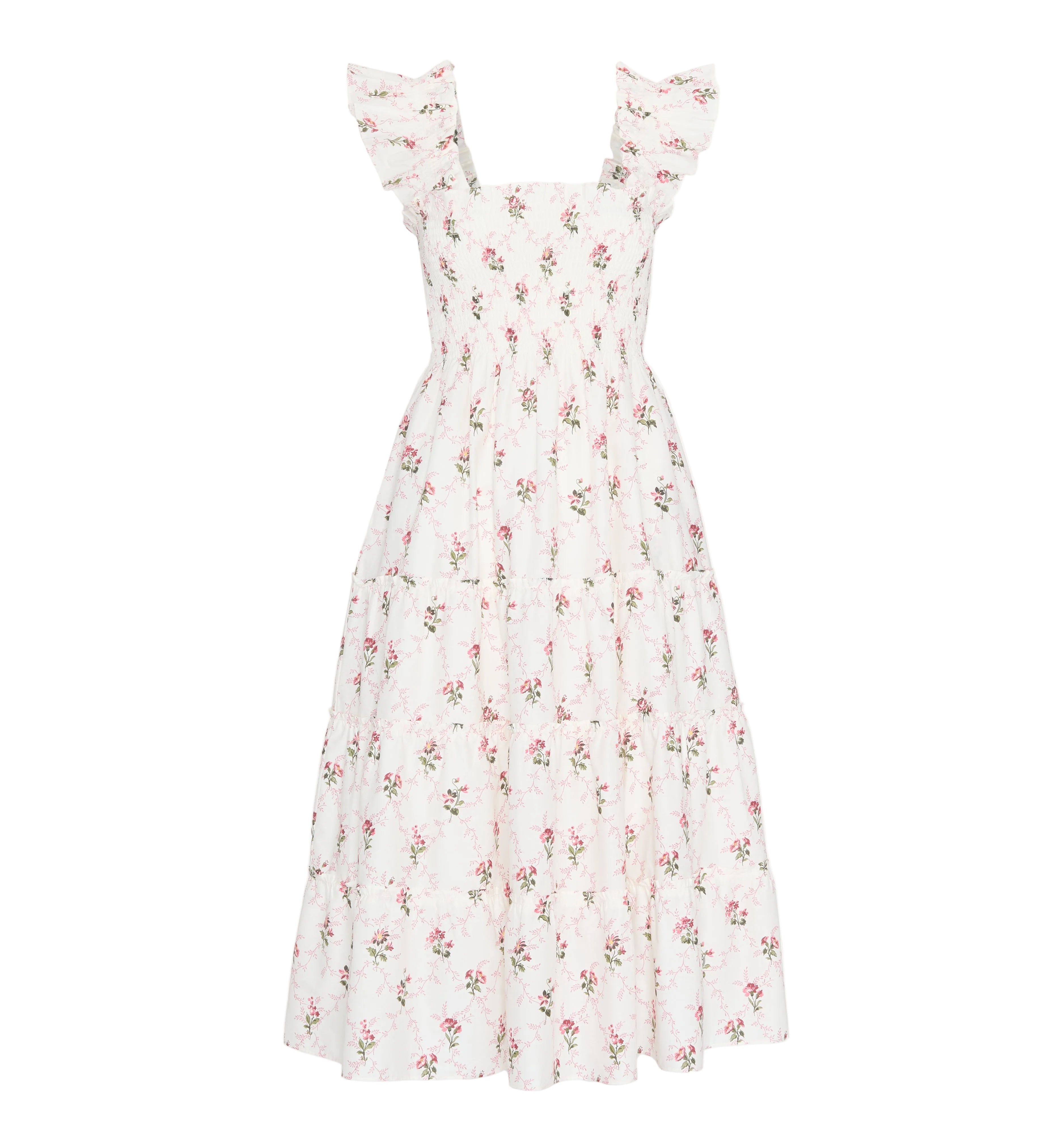 The Ellie Nap Dress in Briar Trellis