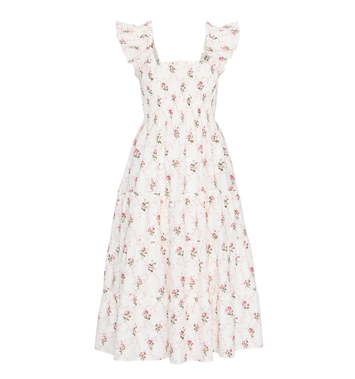 The Ellie Nap Dress in Briar Trellis