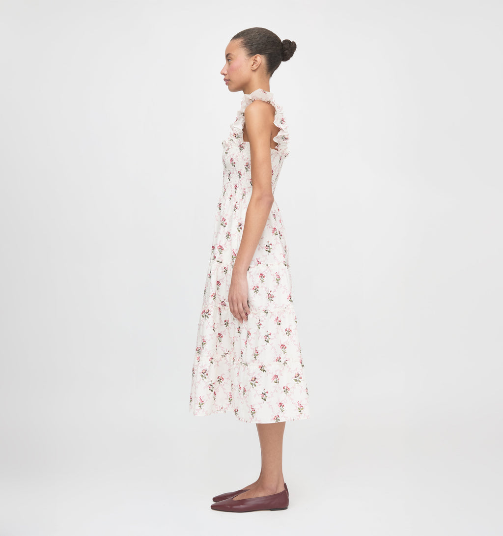 The Ellie Nap Dress in Briar Trellis