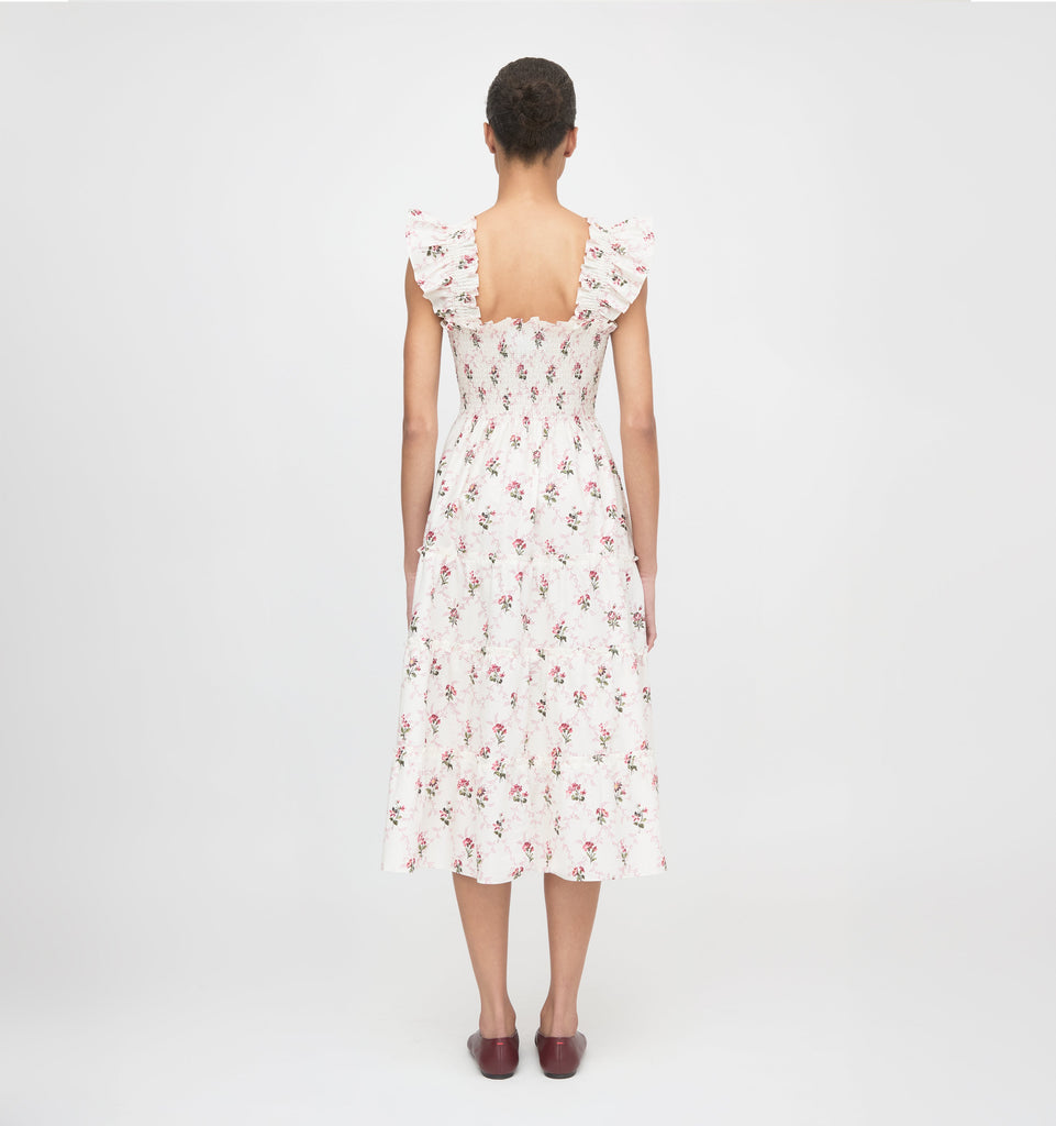 The Ellie Nap Dress in Briar Trellis