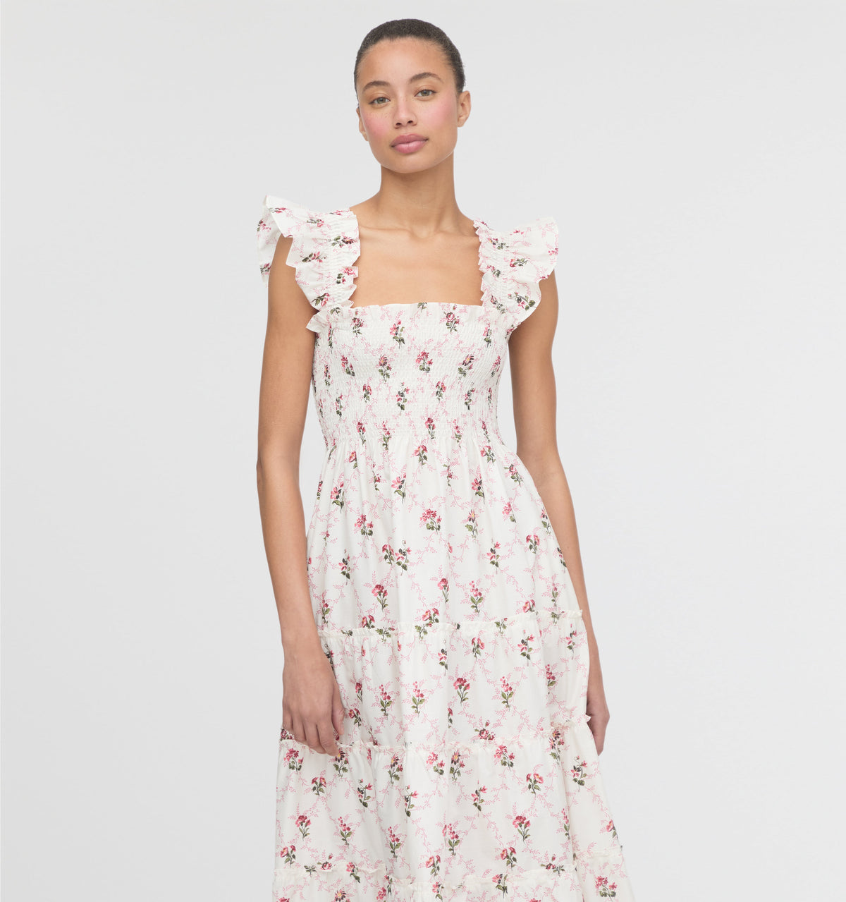 The Ellie Nap Dress in Briar Trellis