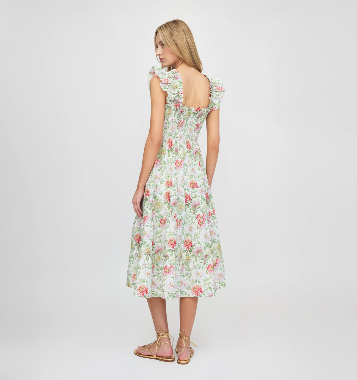 The Ellie Nap Dress in Peony Chintz