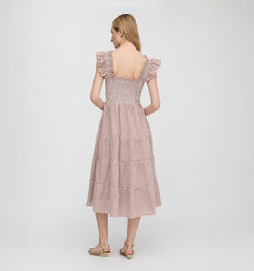 The Ellie Nap Dress in Cognac Gingham