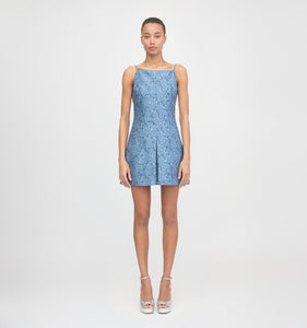 The Fae Dress in Blue Dancing Willow