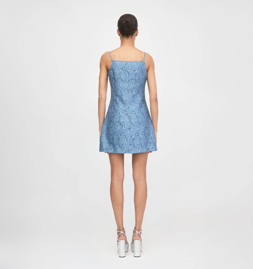 The Fae Dress in Blue Dancing Willow