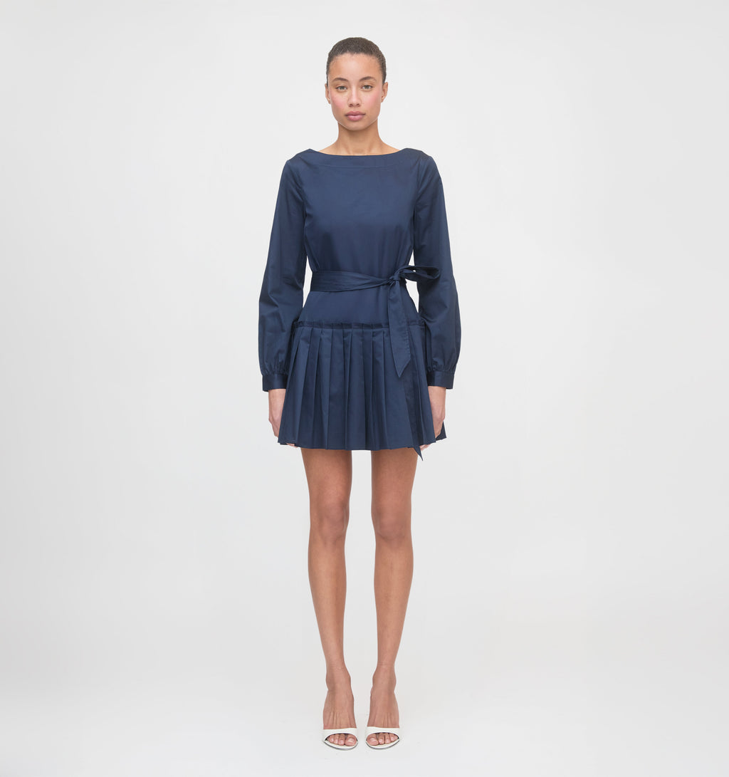 The Indigo Dress in Navy