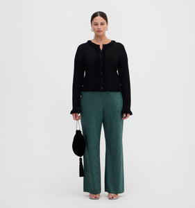 The Kyle Cardigan in Black