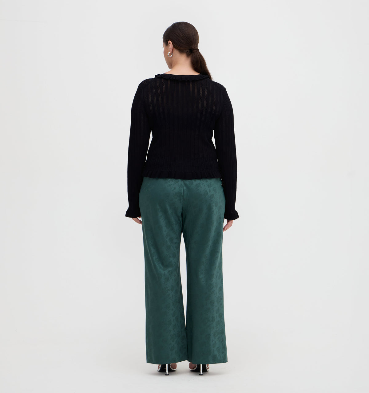 The Kyle Cardigan in Black
